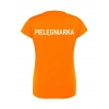 T-shirt -  pielęgniarka koszulka medyczna damska pomarańczowa